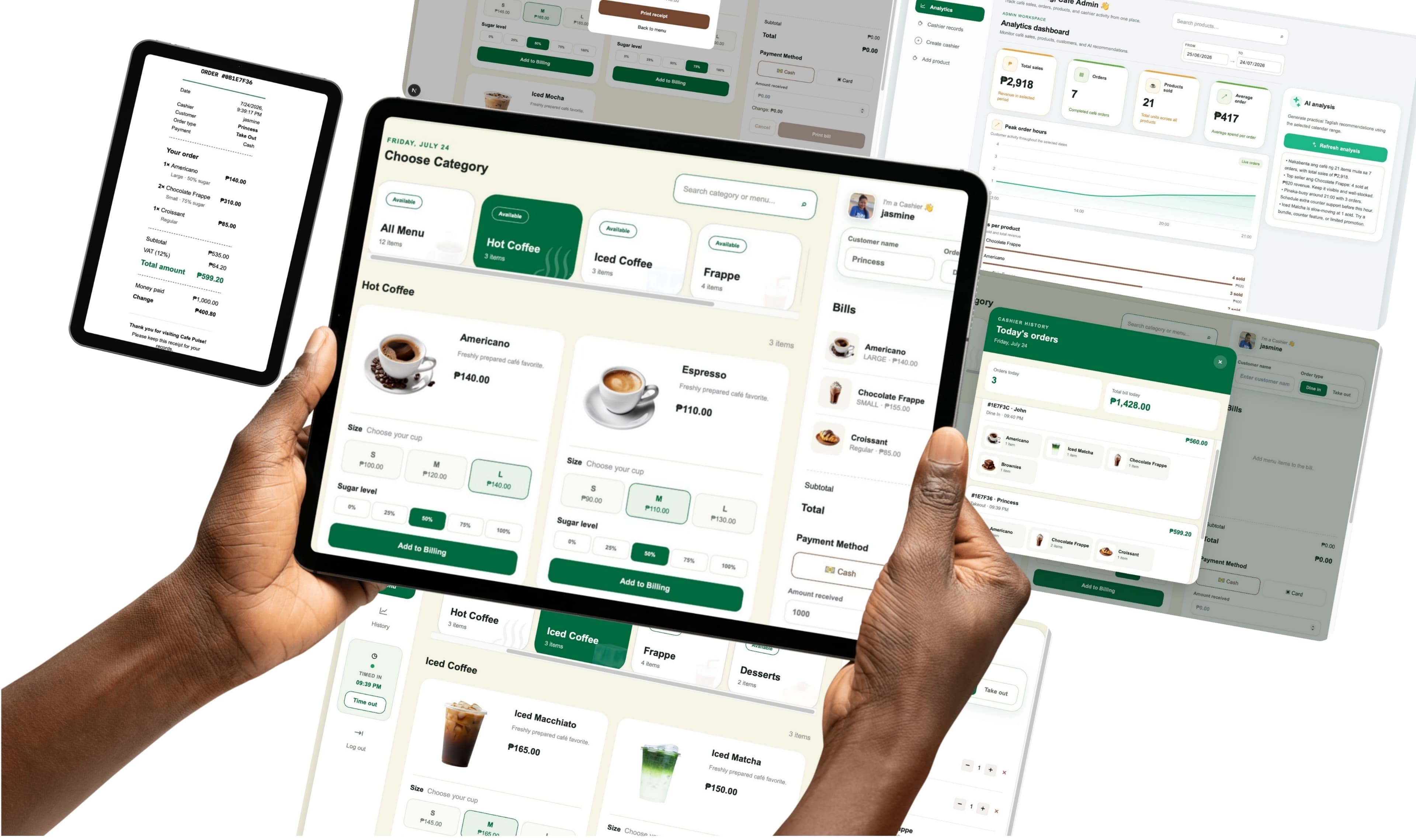 Cafe Pulse app screen 3